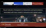 【ORAL】🤓 Novel indicator of biopterin to interactions and perturbations associated with trace metals in estuarine and coastal waters, Southeast China